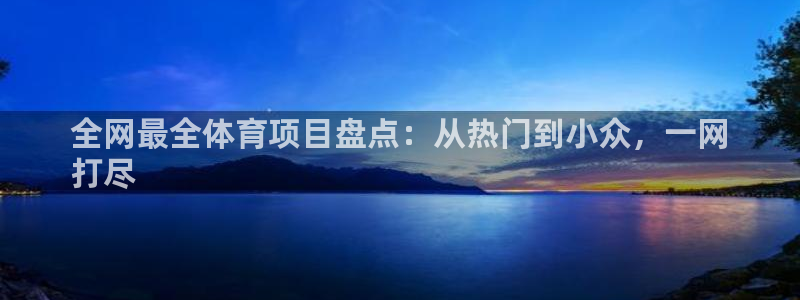 必发集团官网|全网最全体育项目盘点：从热门到小众，一网
打尽
