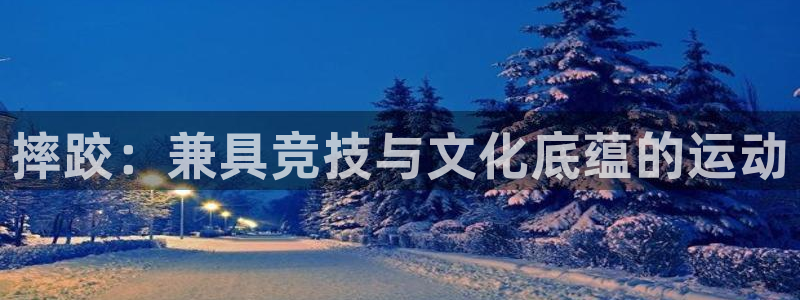 7790必发集团|摔跤：兼具竞技与文化底蕴的运动
